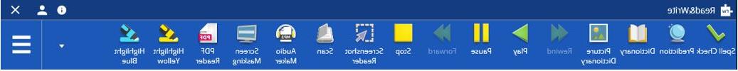 ReadWrite toolbar